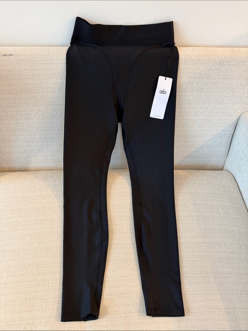 ALO Yoga Kids Black High-Waist Leggings